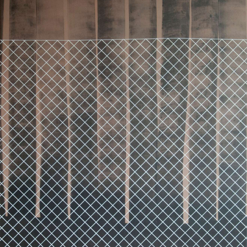 Vít Jonáš, cyklus In - Out: 205 x 170cm, akryl na plátně, 2013