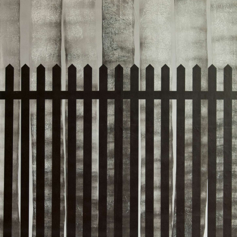 Vít Jonáš, cyklus In - Out: 155 x 140cm, akryl na plátně, 2015