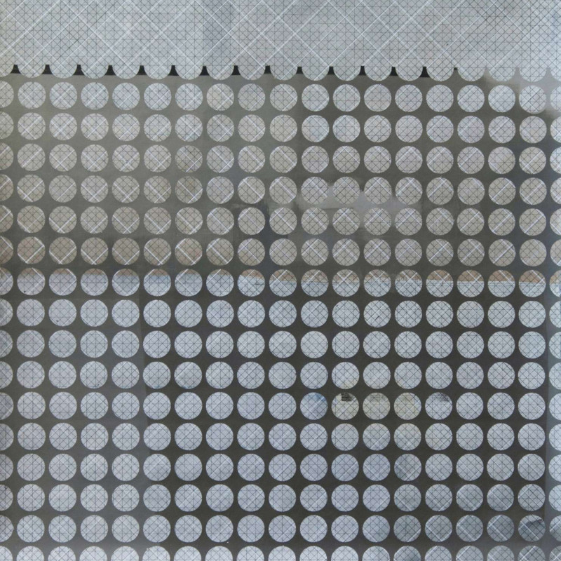 Vít Jonáš, cyklus In - Out: 220 x 200cm, akryl na plátně, 2015