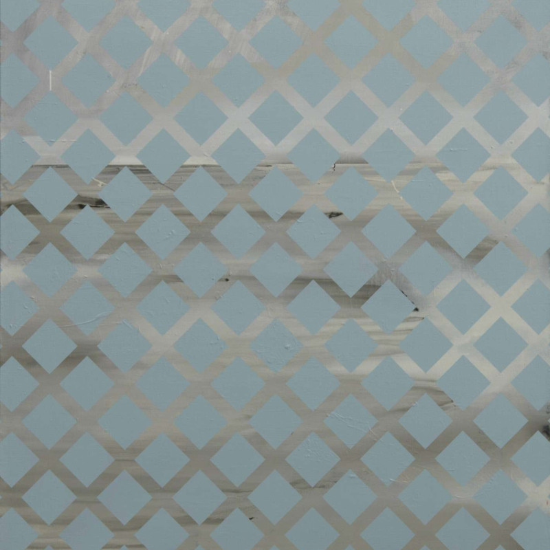 Vít Jonáš, cyklus In - Out: 140 x 125cm, akryl na plátně, 2015