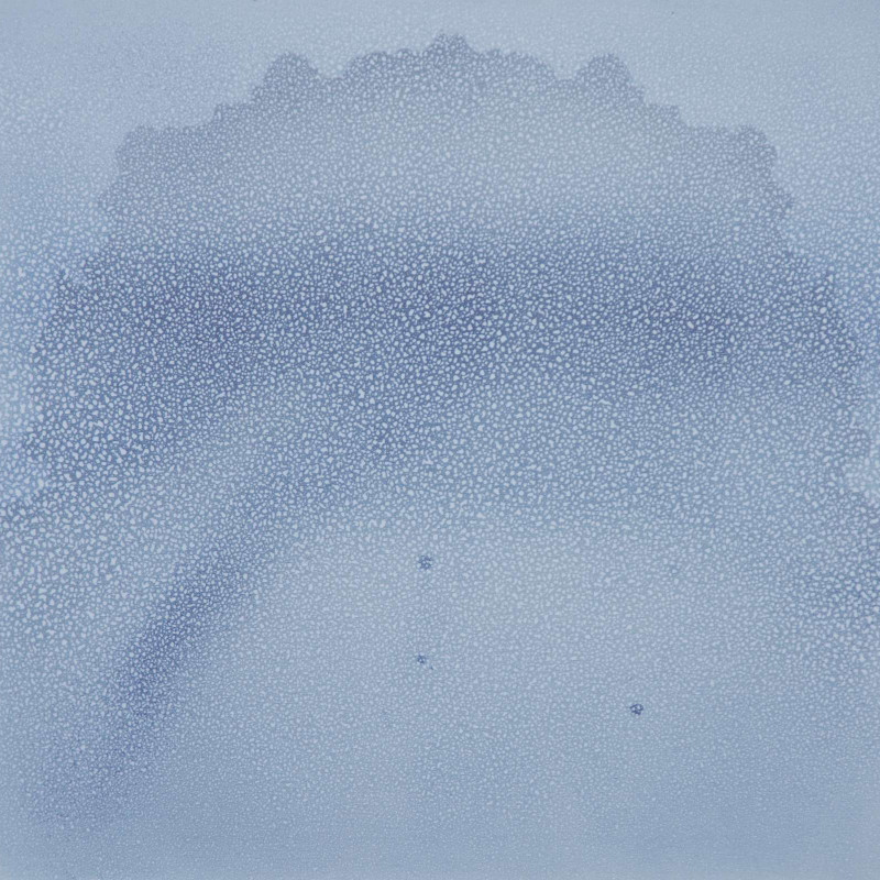 Vít Jonáš, cyklus Karasaki: 75 x 80cm, akryl na plátně, 2018