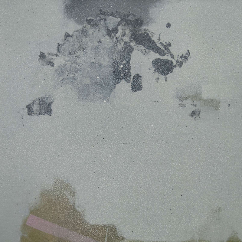 Vít Jonáš, cyklus Karasaki: 100 x 110cm, akryl na plátně, 2018