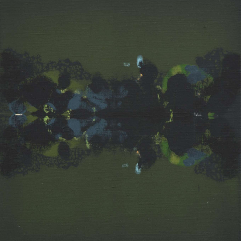 Vít Jonáš, cyklus Karasaki: 55 x 48cm, akryl na plátně, 2021