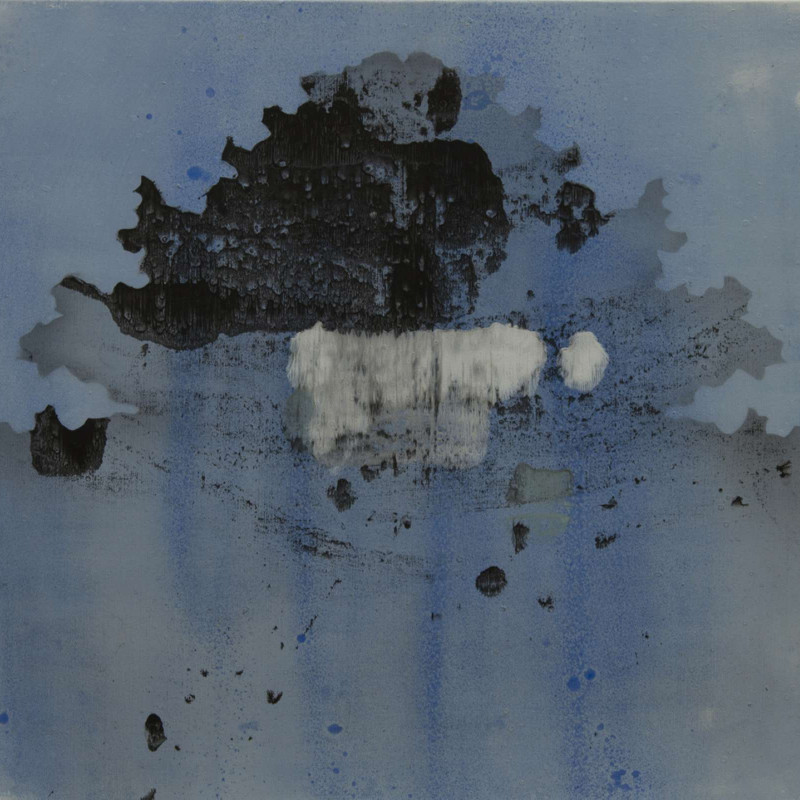 Vít Jonáš, cyklus Karasaki: 75 x 80cm, akryl na plátně, 2018