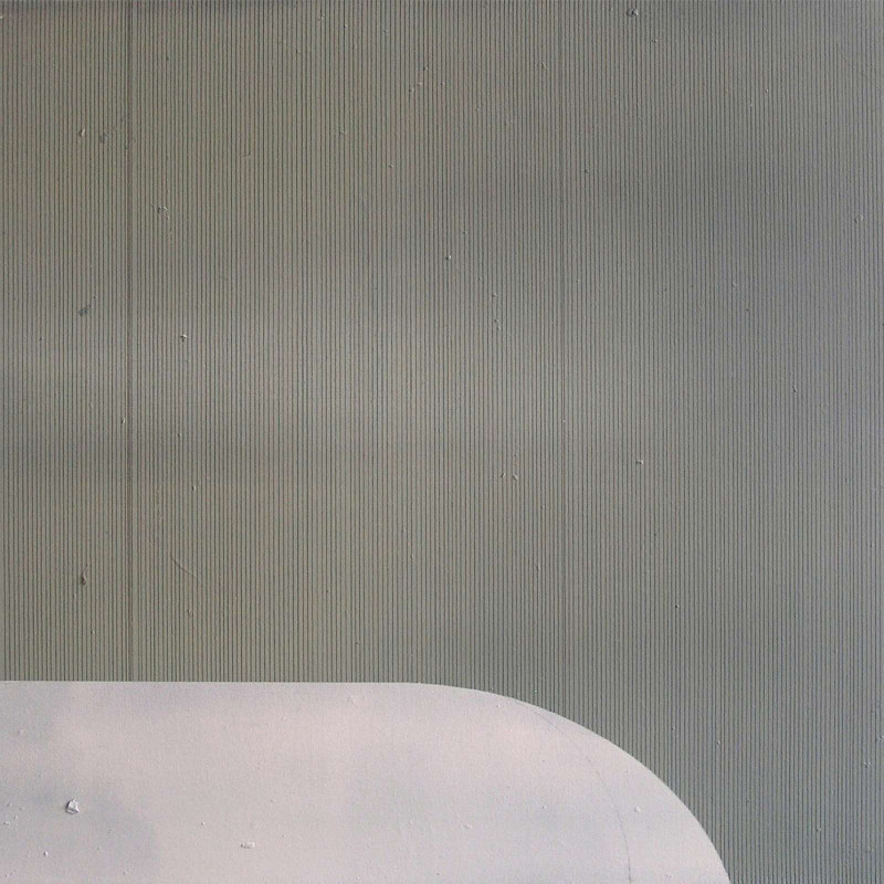 Vít Jonáš, cyklus Linescapes: Konec světa, 45 x 55cm, kombinovaná technika, plátno, 2015