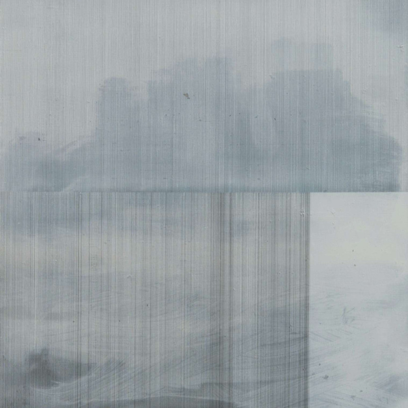 Vít Jonáš, cyklus Linescapes: 95 x 90cm, kombinovaná technika, plátno, 2015
