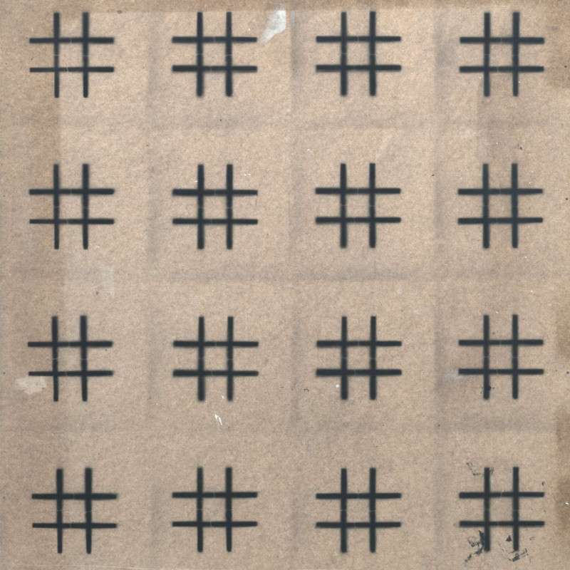 Vít Jonáš, cyklus Loos: 95 x 90cm, sprej na sololitu, 2013