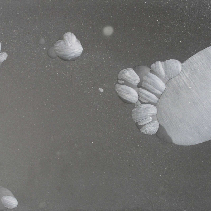 Vít Jonáš, cyklus Sklo: bez názvu, 27 x 40cm, tavené a broušené sklo, 2009